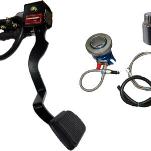 1971-73 Ford Mustang Hydraulic Clutch Conversion Kit with Underdash Hydraulics Clutch Pedal for TKX, TKO, T-5 and Magnum 6-Speed, T-56