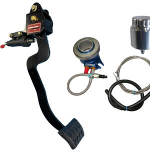 1969-71 Dodge D-Series Truck D100 Underdash Hydraulic Clutch Kit for Tremec TKX and TKO