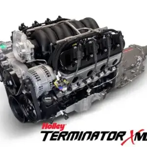 BluePrint Engines GM LS 376 c.i. Engine and 4L65/70E Automatic Transmission 530 Horsepower Standard Edition Builder Series Natural Pulley Kit Holley Terminator X EFI System