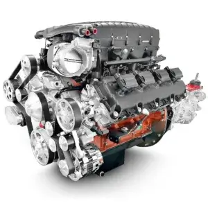 BluePrint Engines 426 c.i. Chrysler HEMI Compatible Builder Series - Standard Edition - Supercharged - T56 Manual Transmission - Polished Pulley Kit.