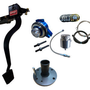 1973-87 Chevrolet Squarebody C1500 Hydraulic Clutch Conversion Kit with Clutch Pedal for GM T-56 and Magnum 6-speeds