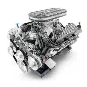 BluePrint Engines 427 c.i. Ford Compatible Builder Series - Cobra Edition - Fuel Injected - TKX Manual Transmission - Polished Pulley Kit.
