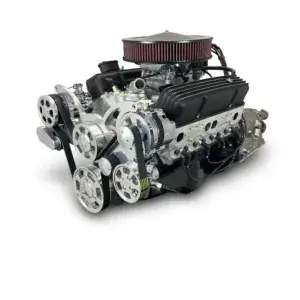 BluePrint Engines 383 c.i. GM Compatible Builder Series - Standard Edition - Fuel Injected - 700R4 Automatic Transmission - Polished Pulley Kit.