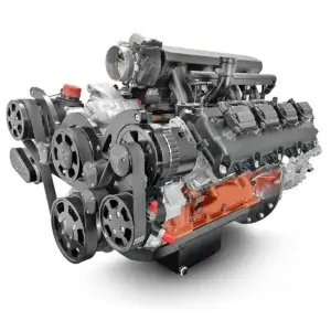 BluePrint Engines 426 c.i. Chrysler HEMI Compatible Builder Series - Standard Edition - Fuel Injected - 4L65/70E Automatic Transmission - Black Pulley Kit.