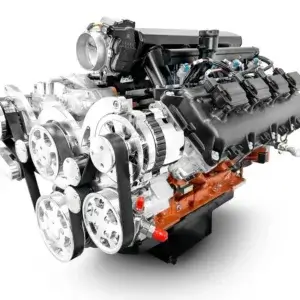 BluePrint Engines 426 c.i. Chrysler HEMI Compatible Builder Series - Standard Edition - Fuel Injected - 4L65/70E Automatic Transmission - Polished Pulley Kit.