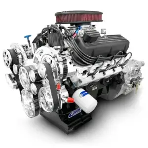 BluePrint Engines 347 c.i. Ford Compatible Builder Series - Standard Edition- Fuel Injected - 4R70W Automatic Transmission - Polished Pulley Kit.