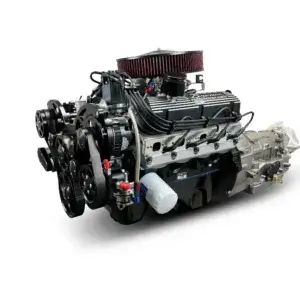 BluePrint Engines 302 c.i. Ford Compatible Builder Series - Bronco Edition - Carbureted - 4L70W Automatic Transmission - Black Pulley Kit.