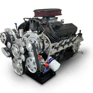 BluePrint Engines 302 c.i. Ford Compatible Builder Series - Standard Edition - Carbureted - TKX Manual Transmission - Polished Pulley Kit.